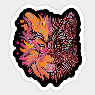 Wolf Sticker